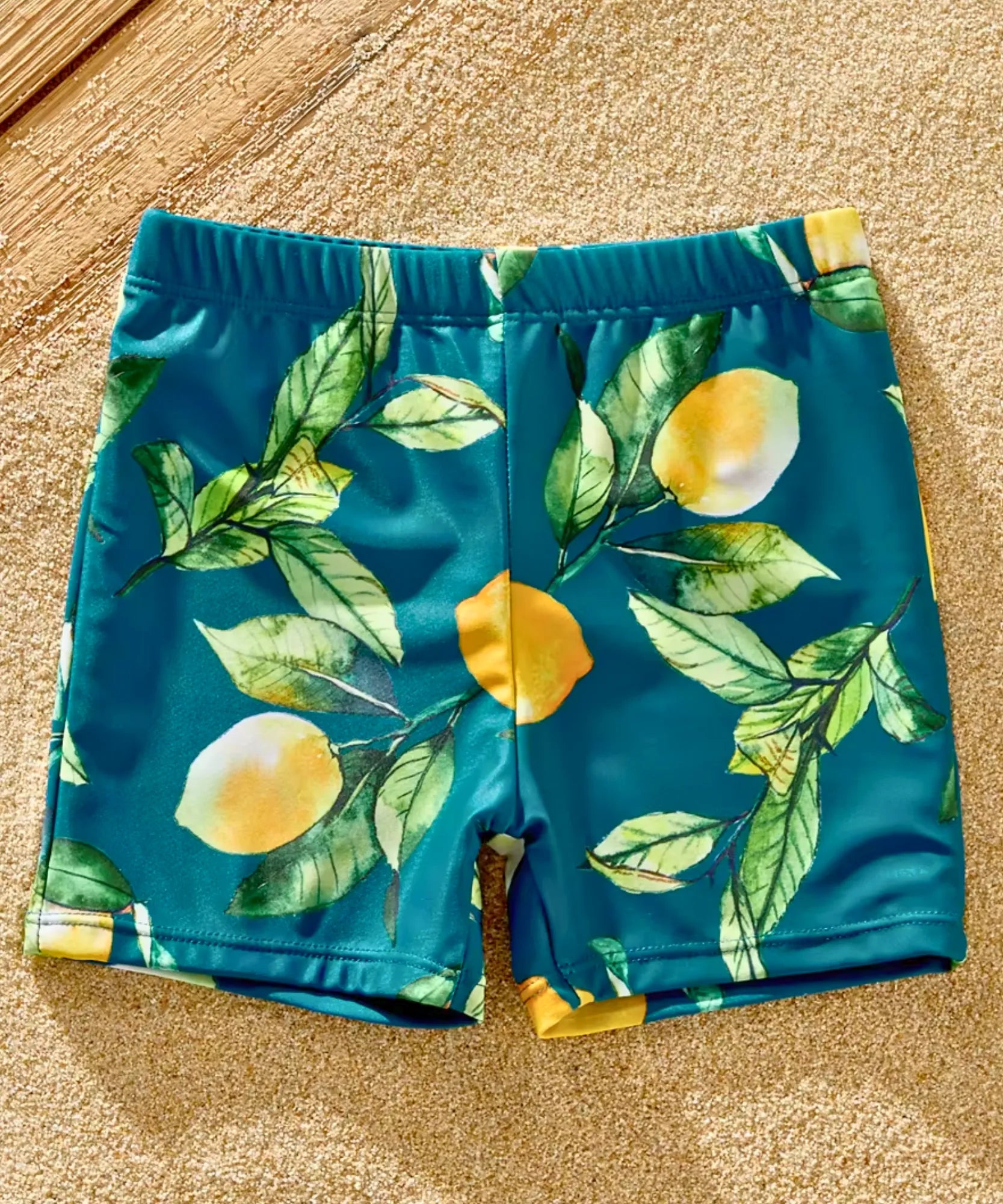 Biquini Mãe Filha Pai Filho Shorts Limão Premium Verão | Meli