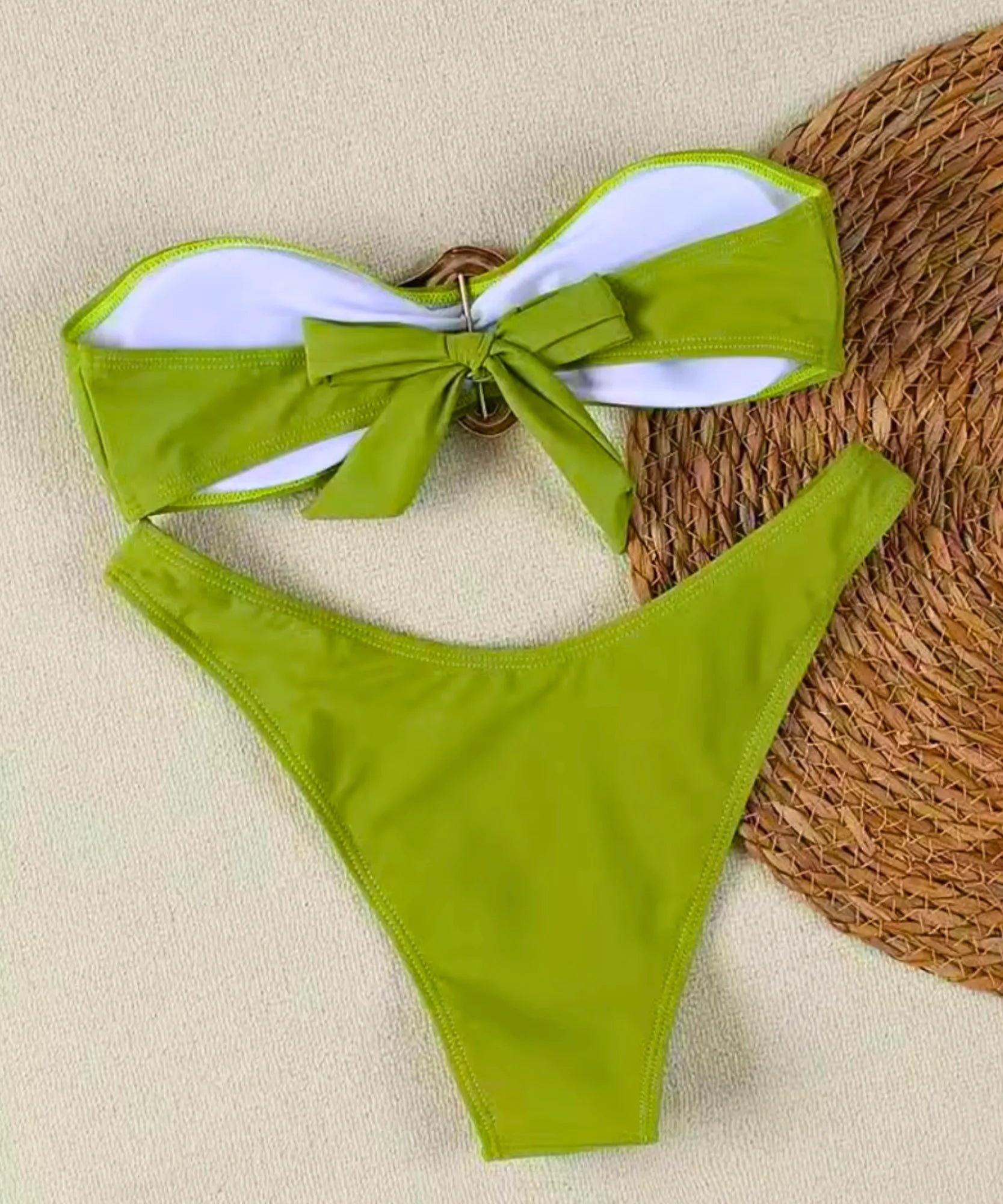 Biquini Tomara Que Caia Argola Dourada Elegante Feminino | Ross