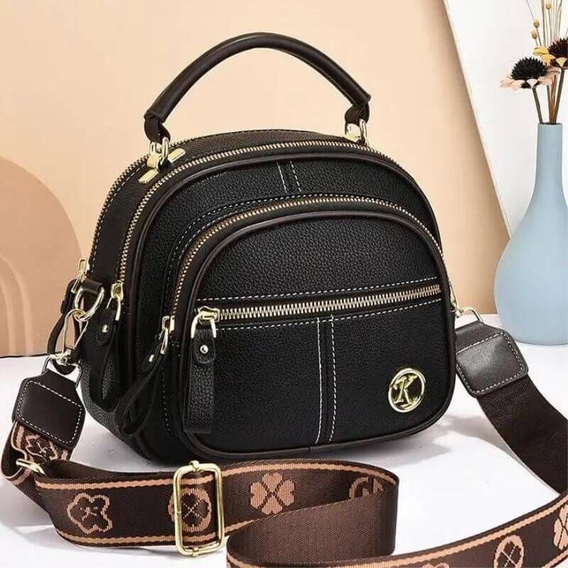 Bolsa de Couro Feminina Karol