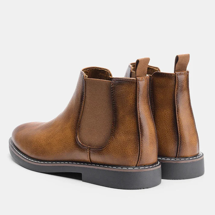 Bota Chelsea Masculina em Couro Montvani MV284
