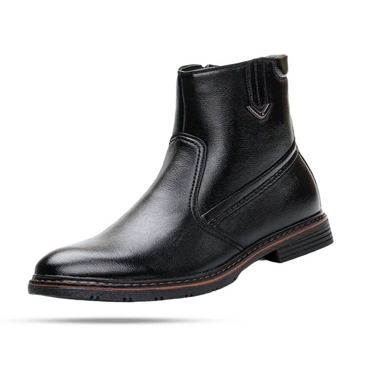 Bota Masculina de Couro com Interior Forrado Montvani MV293
