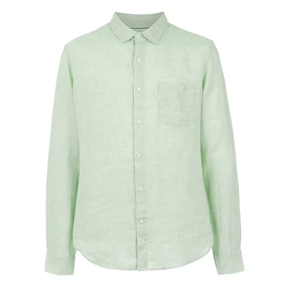 Camisa de Linho Masculina Vonluthen VL346