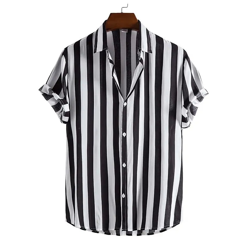 Camisa Listrada Masculina Vonluthen VL392