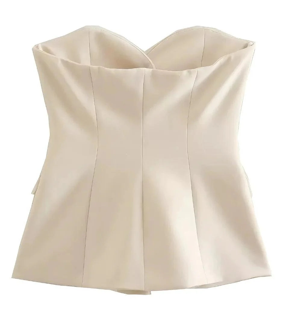 Conjunto Alfaiataria Tomara que Caia Feminino Elegante | Gigi