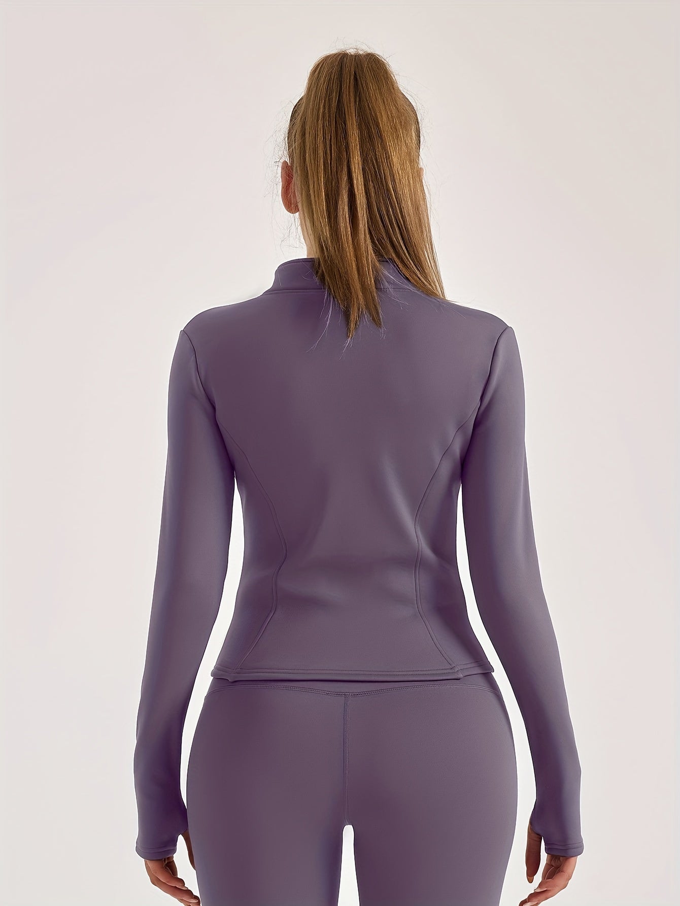 Jaqueta Térmica Esportiva com Ziper Modern Rúbia