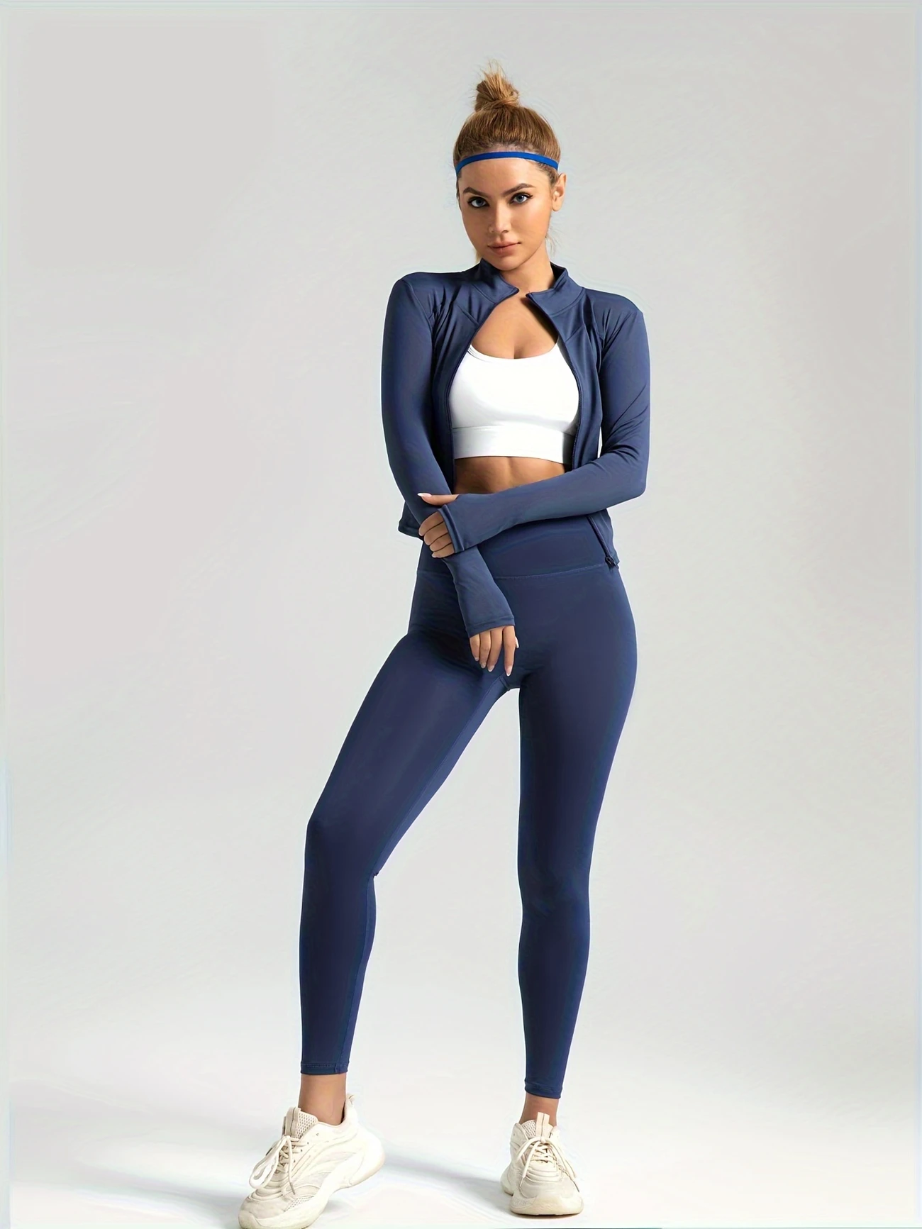 Jaqueta Esportiva de Alta Elasticidade Modern Beatrice