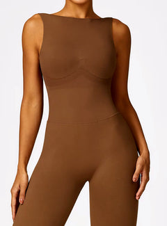 Macacão Longo Costas Aberta Modern Up - FITNESS