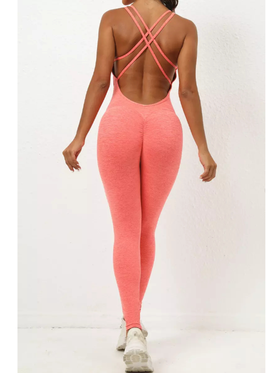 Macacão Longo Esportivo Modern Shaper - Com Bojo e Levanta Bumbum