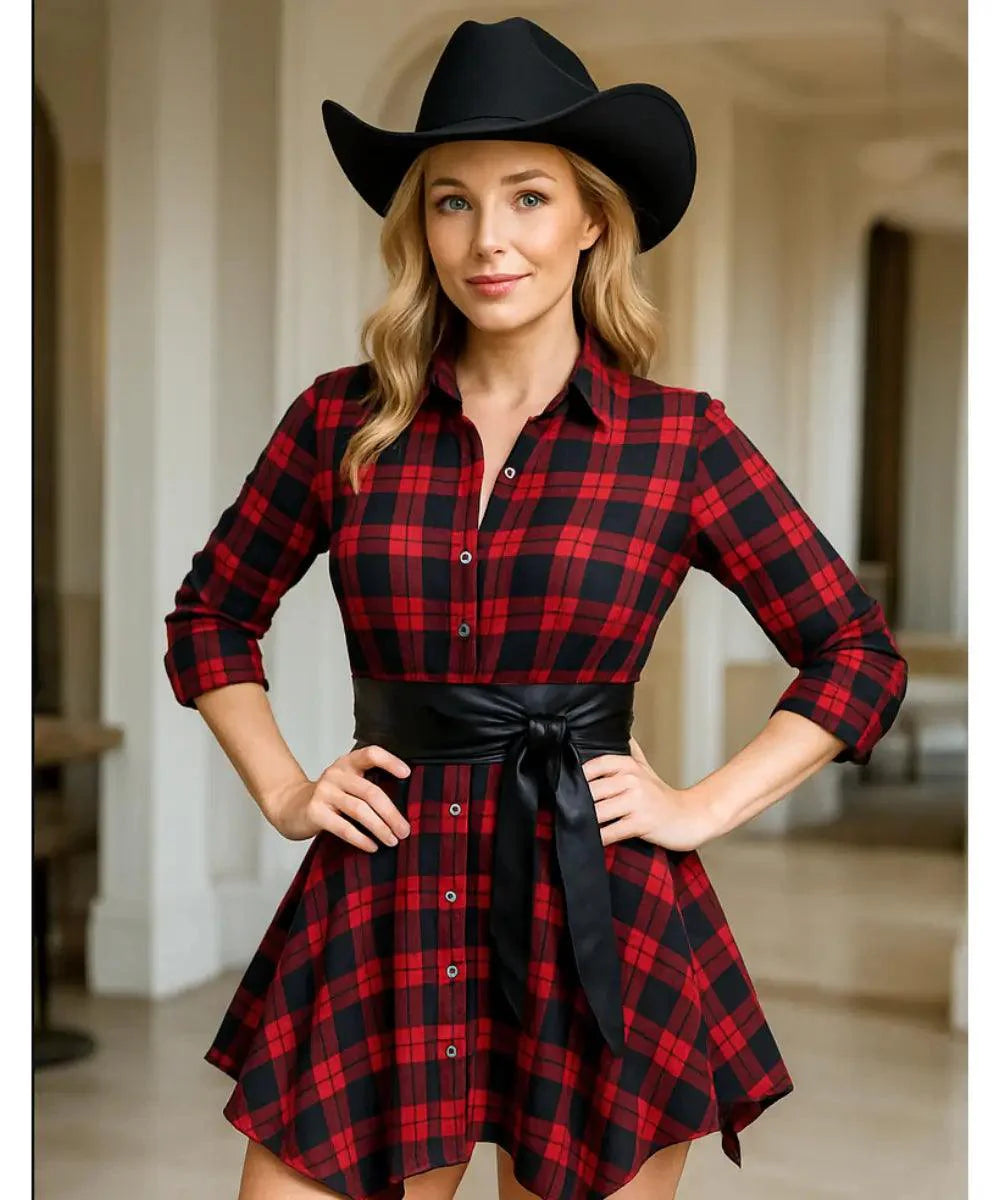 Vestido Country Festa Junina Curto | Aya