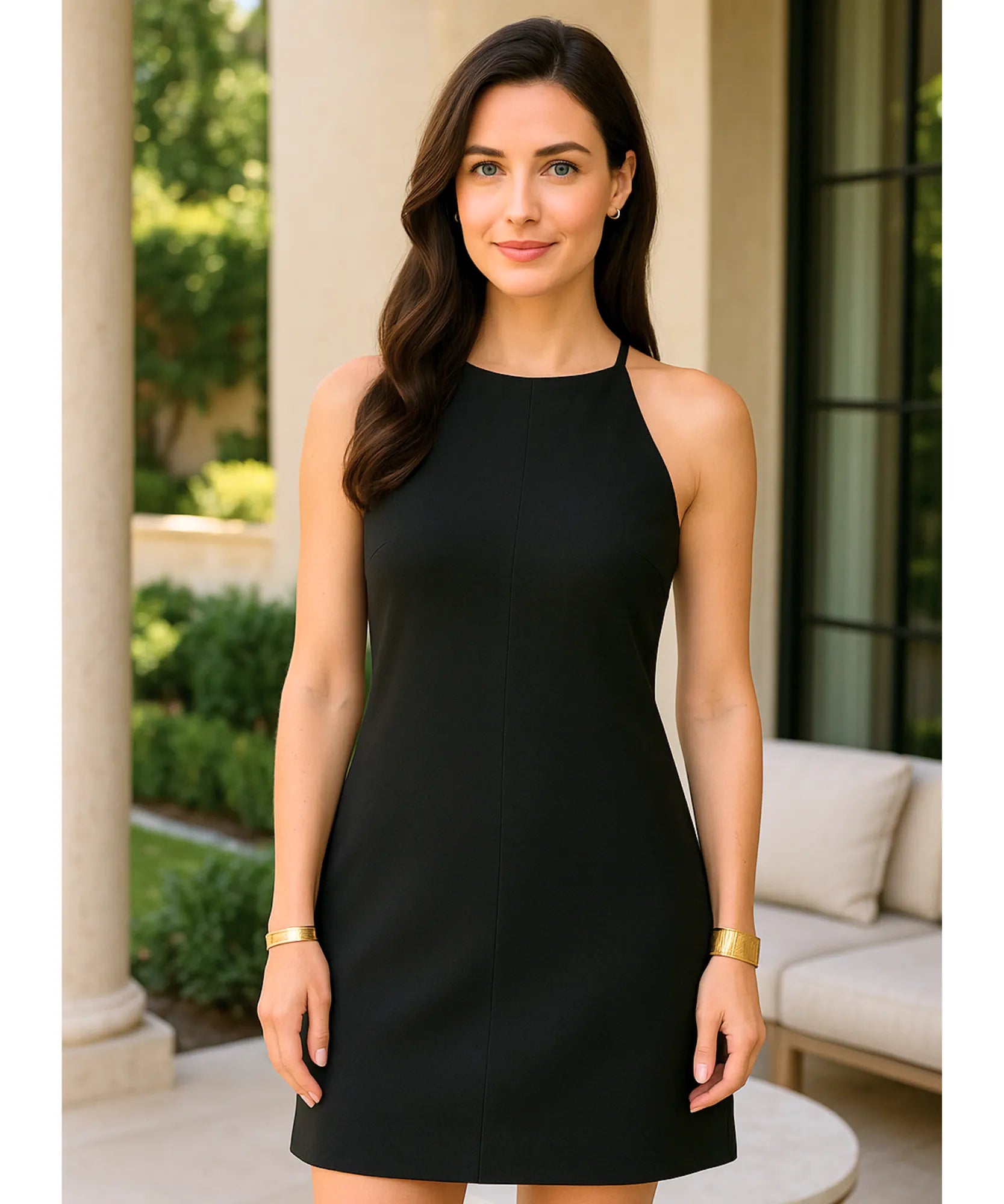 Vestido Curto Elegante Tubinho Feminino Verão | Linen