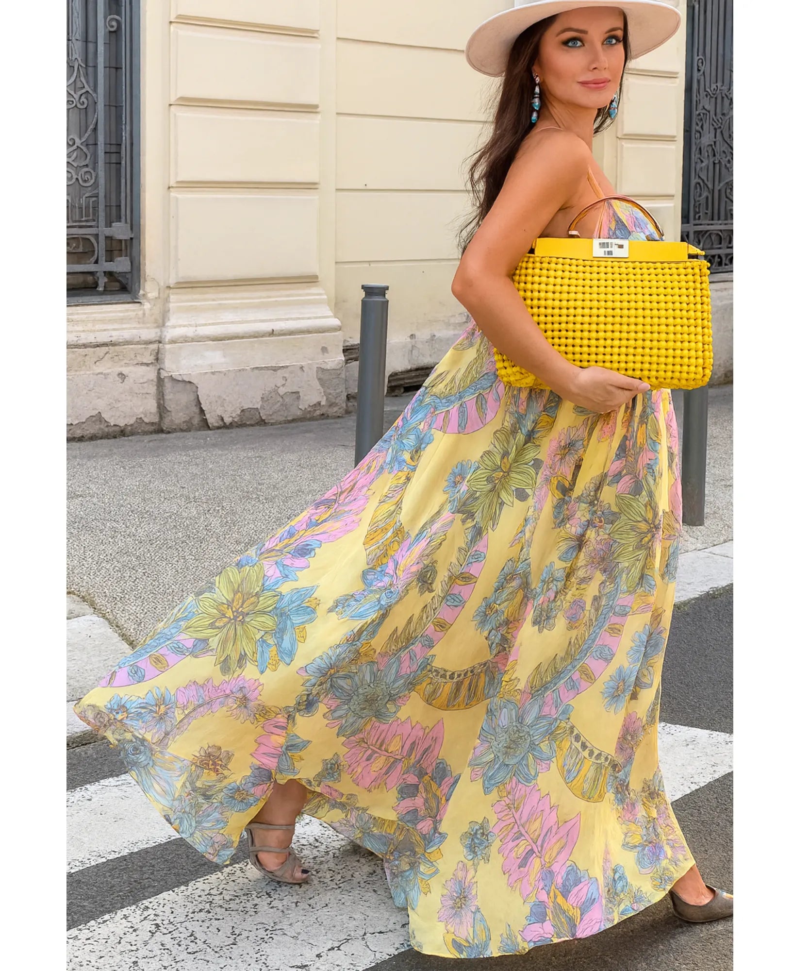 Vestido Longo Feminino Florido Boho Verão Elegante | Bohemian