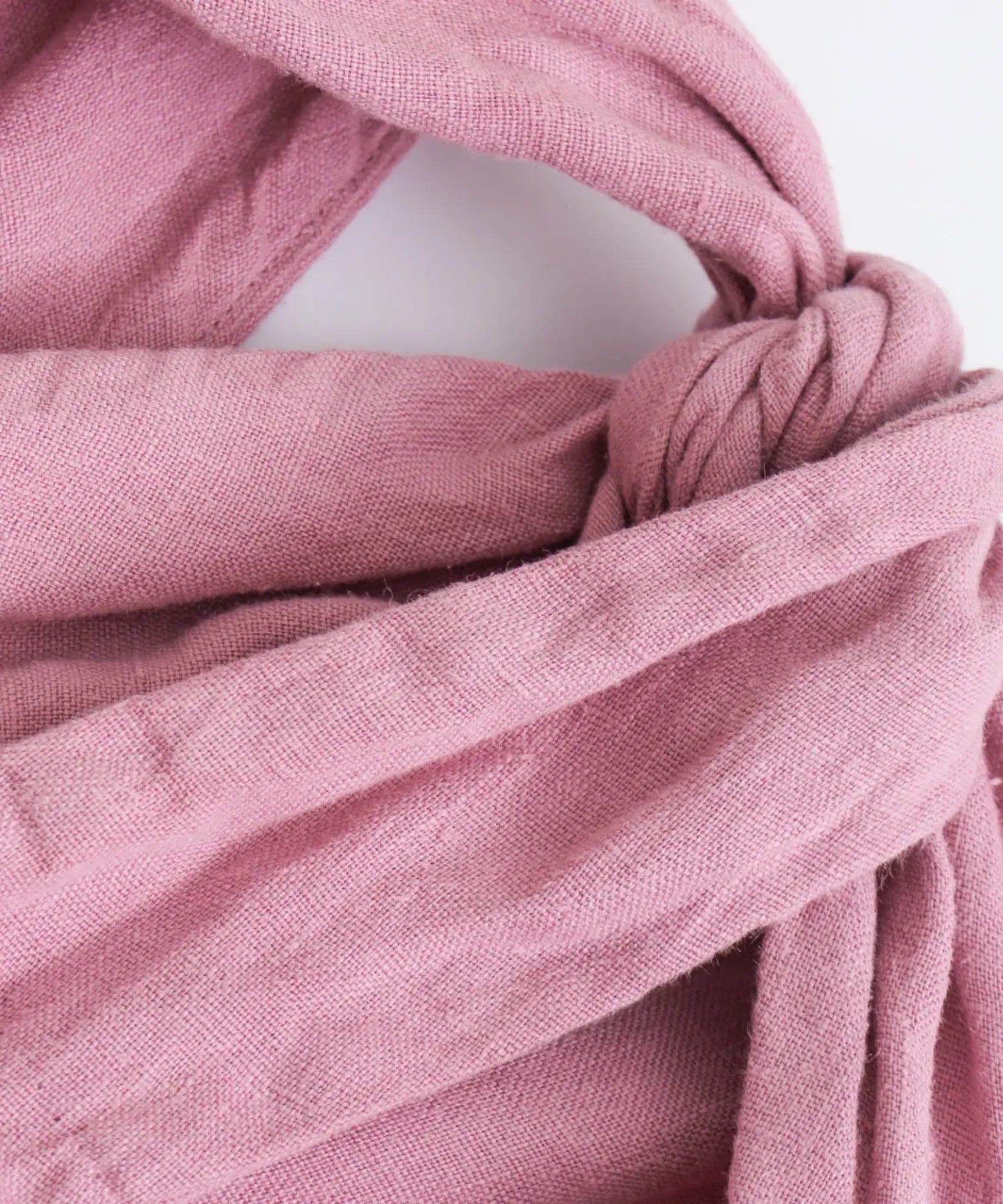 Vestido Longo Rosa Frente Única Linho Verão Elegante | Delin