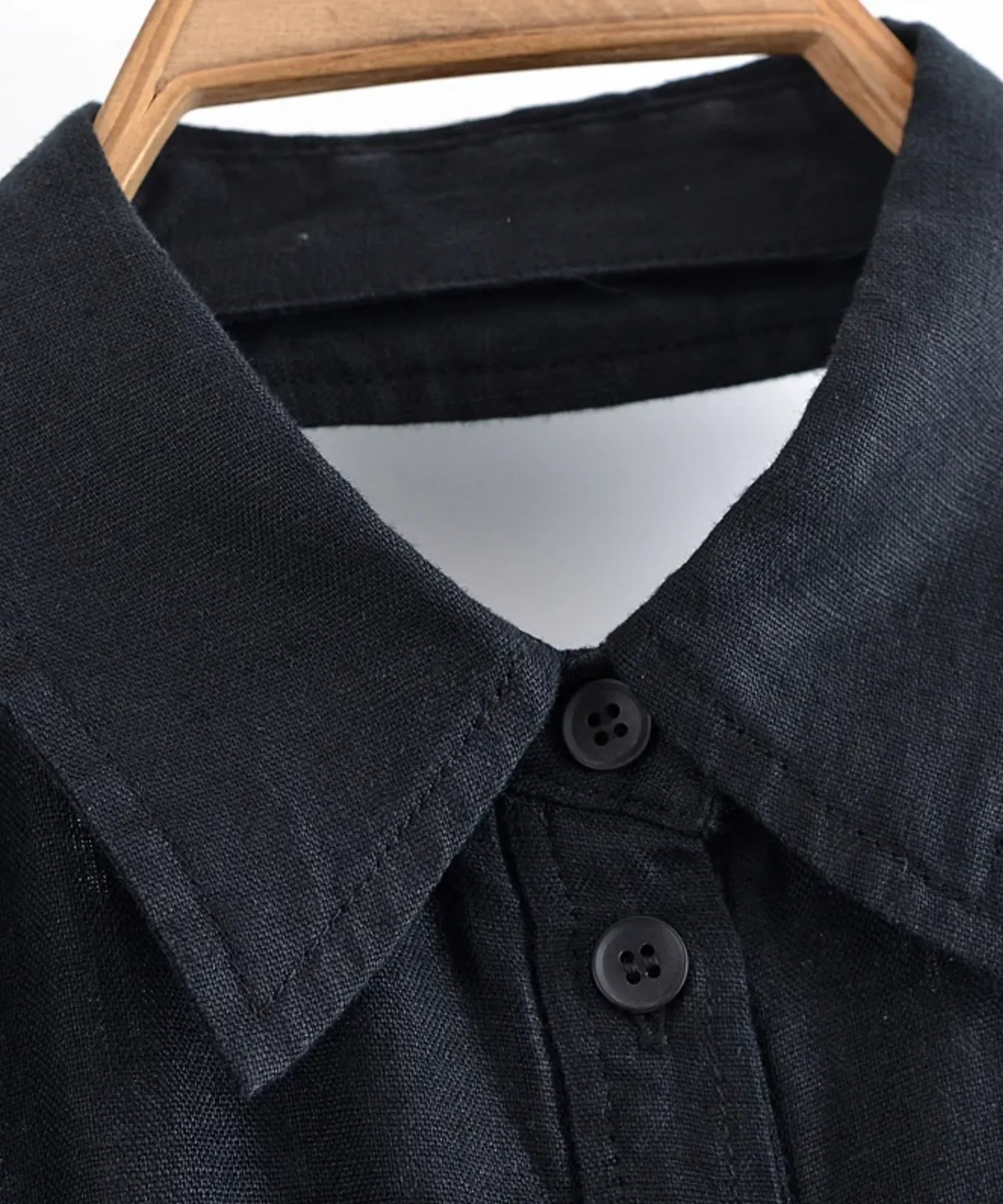 Vestido Longo Preto Feminino Elegante Casual | Kira