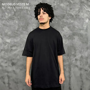 Kit com 3 Camisetas VFK Oversized Preto