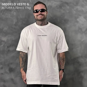 Camiseta Oversized Origins Royal Off-White