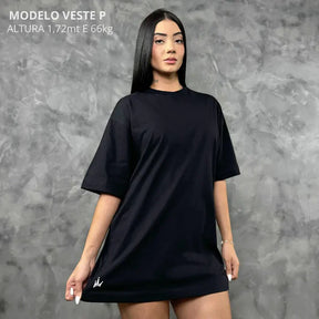 Kit com 10 Camisetas VFK Oversized Preto