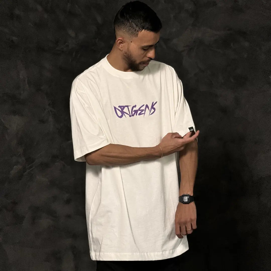 Camiseta Oversized Masked Up Off-White