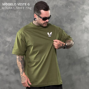 Camiseta Oversized Right for Right Verde