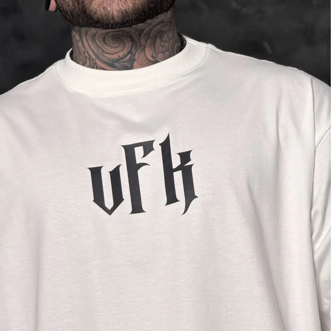 Camiseta Oversized Forjado na Fé Off-White
