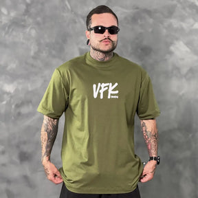 Camiseta Oversized Vfk Verde
