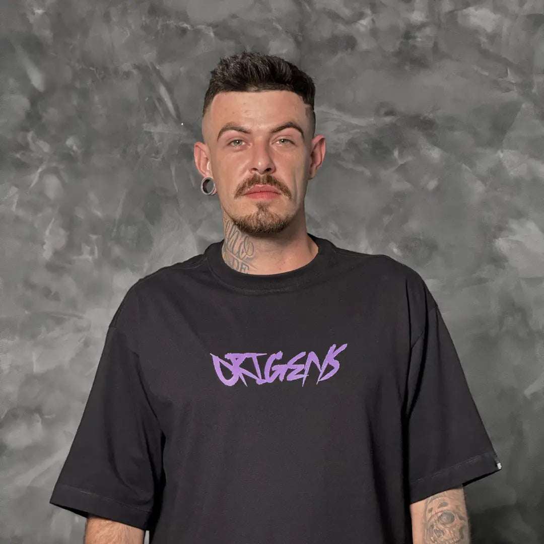 Camiseta Oversized Masked Up Preto