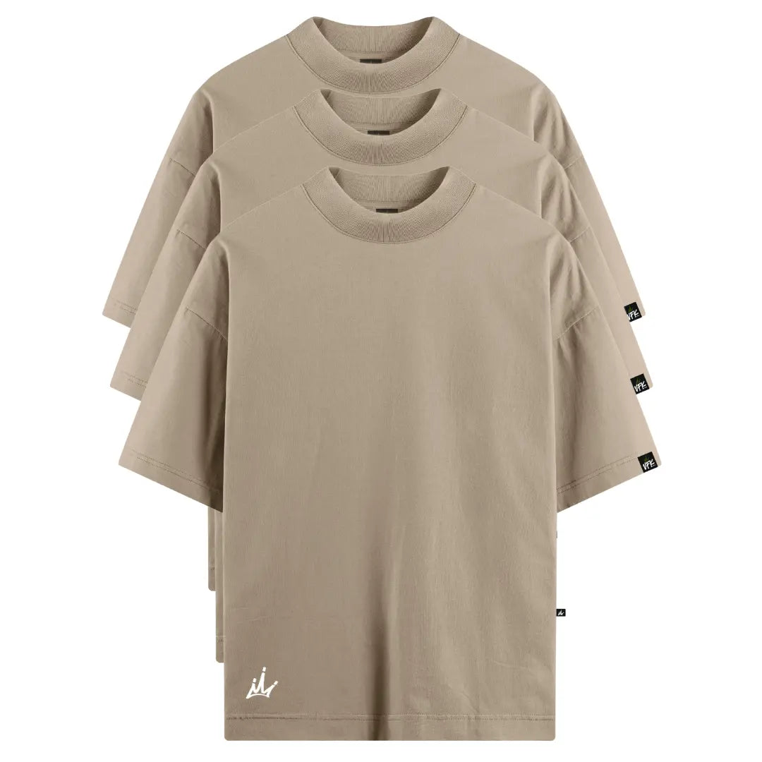 Kit com 3 Camisetas VFK Oversized
