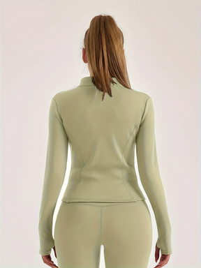 Jaqueta Térmica Esportiva com Ziper Modern Rúbia