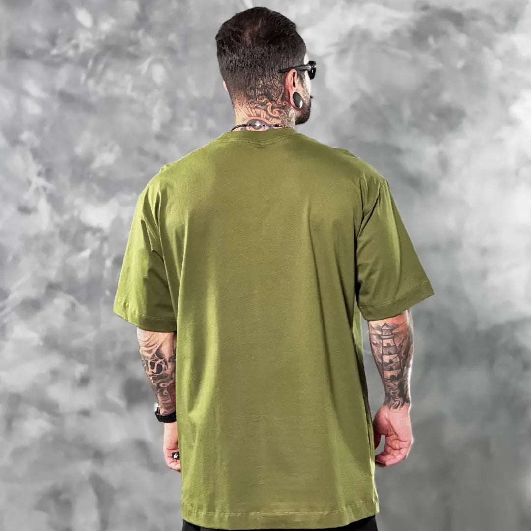 Camiseta Oversized Origins Royal Verde