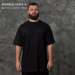 Kit com 10 Camisetas VFK Oversized Preto