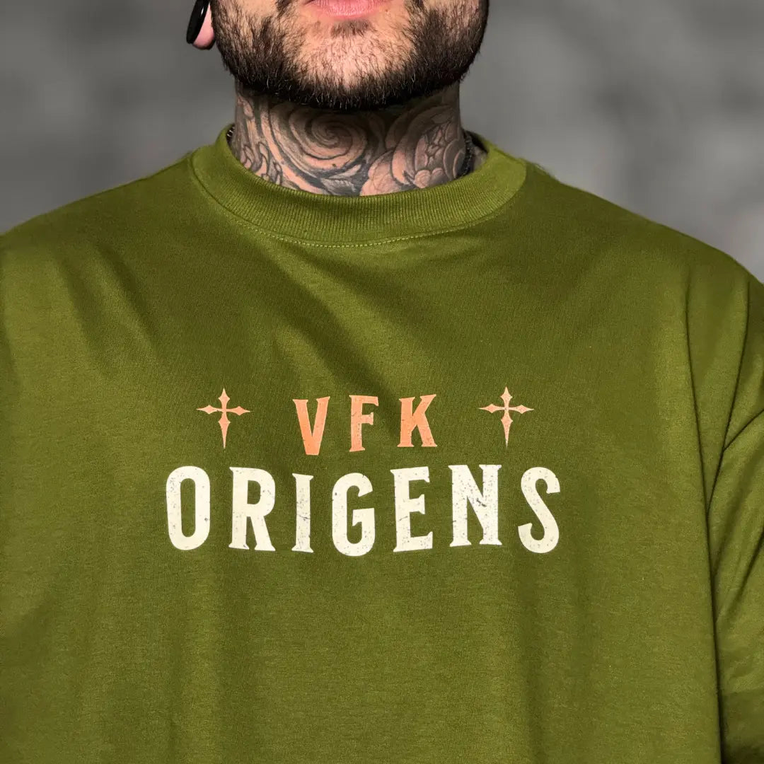 Camiseta Oversized Santa Verde