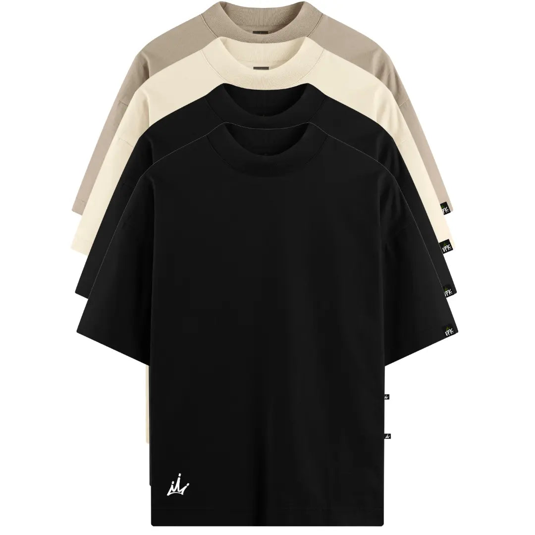 Kit com 4 Camisetas VFK Oversized