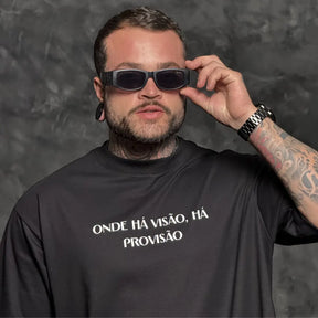 Camiseta Oversized Esperança Preto