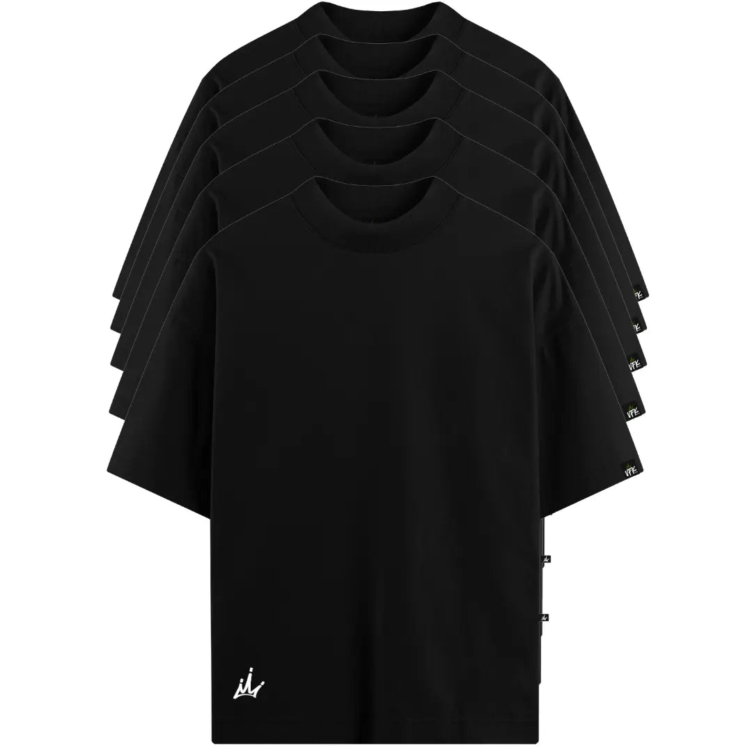 Kit com 5 Camisetas VFK Oversized