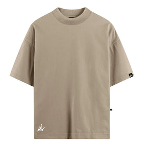 Camiseta Oversized Lisa Bege