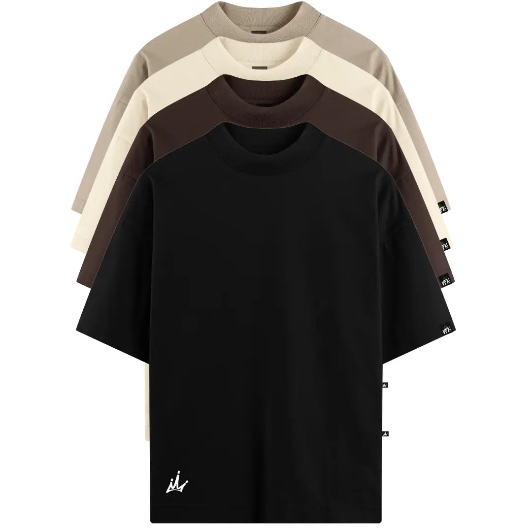 Kit com 4 Camisetas VFK Oversized