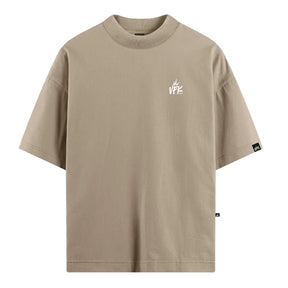 Camiseta Oversized Simple Bege