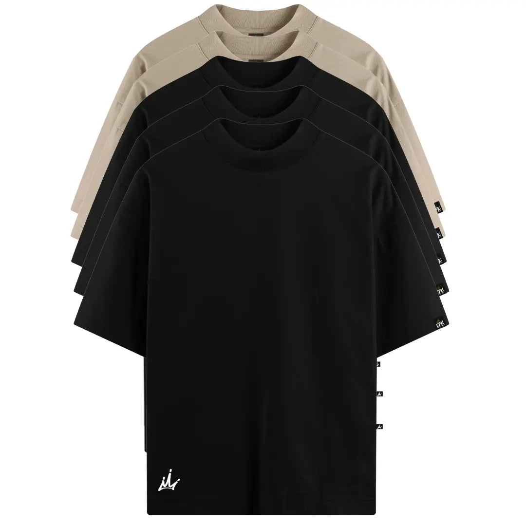 Kit com 5 Camisetas VFK Oversized