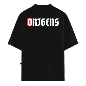 Camiseta Oversized Red Code Preto