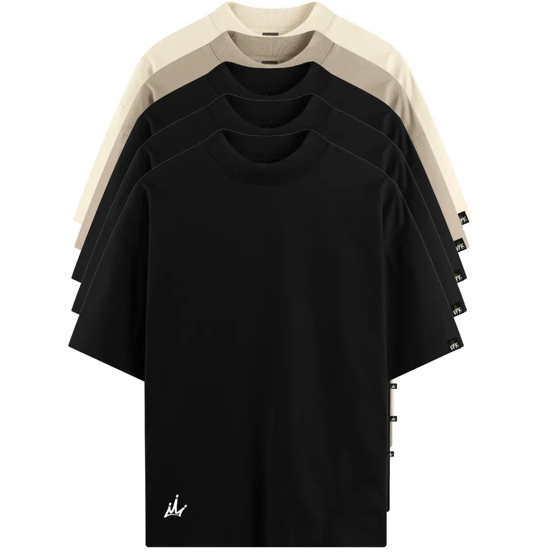 Kit com 5 Camisetas VFK Oversized