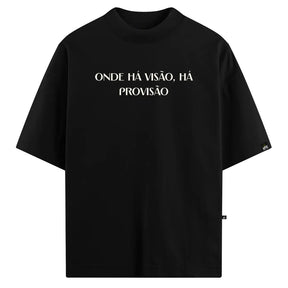 Camiseta Oversized Esperança Preto