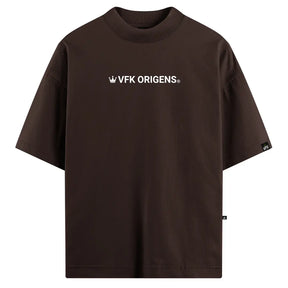 Camiseta Oversized Origins Royal Marrom