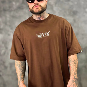 Camiseta Oversized Essência Marrom