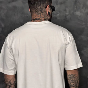 Camiseta Oversized Simple Off White