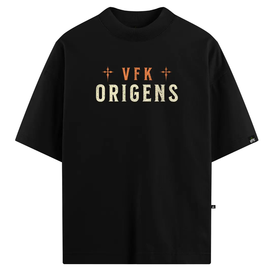 Camiseta Oversized Santa Preto