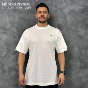 Camiseta Oversized King's Life Off White