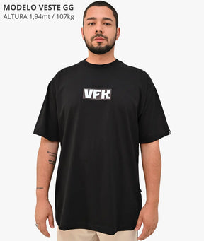 Camiseta Oversized Identidade Preto