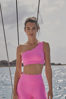 Top Esportivo de Um Ombro Só Nuvem  - CLOUD GYM