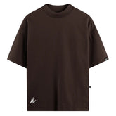 Camiseta Oversized Lisa Marrom