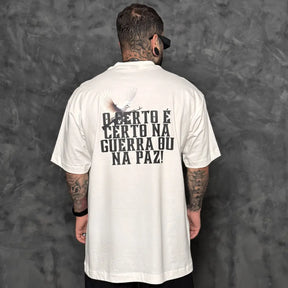 Camiseta Oversized Right for Right Off White