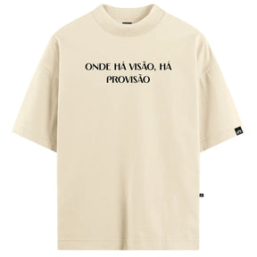 Camiseta Oversized Esperança Off-White